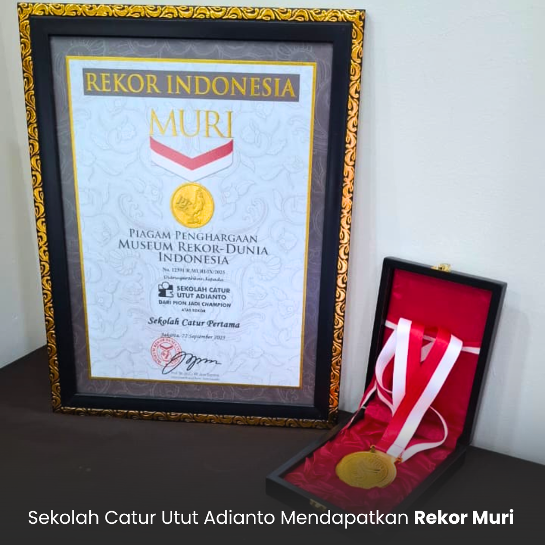 Rekor MURI - Sekolah Catur Pertama